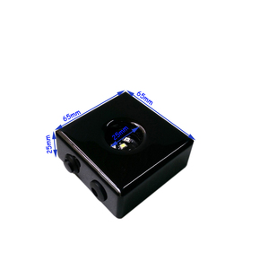 Mini Piano Black Lacquer Wood <strong>Stand</strong> with 4 SMD RGBW Lights Optional Light Colors <strong>Night</strong> Display Base for Crystals and Glass - Product Image 6