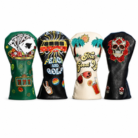 Accessoires de golf OEM : Housse de protection pour driver et tête de club de golf, conception complexe