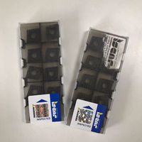 ISCAR CNMG 431-TF IC907 Inserto de Carburo de Tungsteno de Alta Velocidad para Torneado Externo, Herramienta para Torno CNC, Recubrimiento PCD/PCBN, Súper Duro 45-65HRC