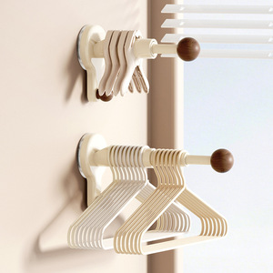 Clothes Organizer Wall Mounted Telescopic Space Saving For Balcony And Home Drying Racks - Product Image 3