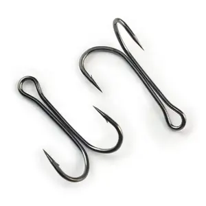 9983 high quality fishing double hook factory wholesale fishing hook