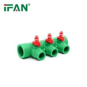 Collettore Idrico PPR IFAN Verde 20 25 32 <span class=keywords><strong>MM</strong></span> a 2 3 4 5 Vie - Product Image 1