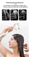 Générateur de bain d'eau à l'hydrogène au Design élégant, hydratant pour la peau, douche d'eau à l'hydrogène nourrissant pour les cheveux, pommeau de douche à l'hydrogène