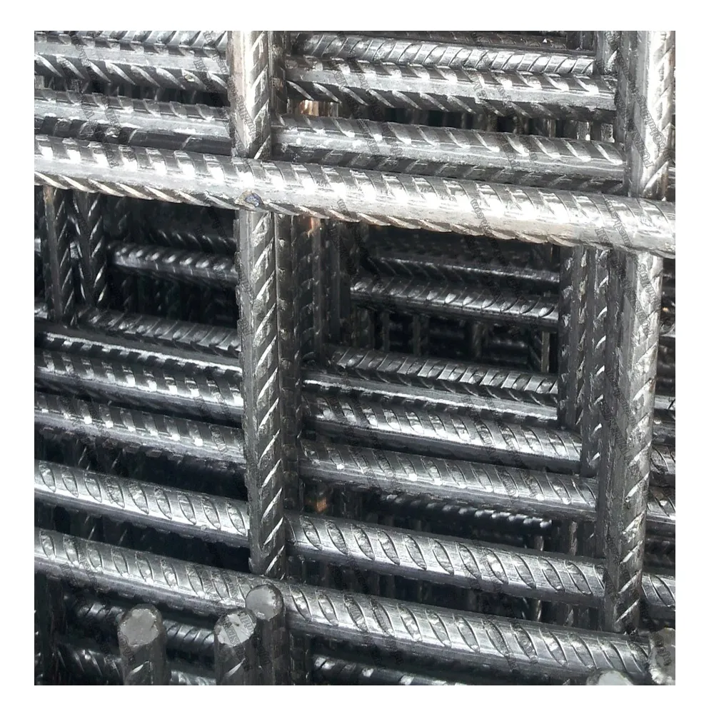 8x8 कंक्रीट c503 मजबूत स्टील वेल्डेड तार जाल बीआरसी आकार
