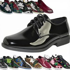 Mocassins en cuir véritable de haute qualité, confortables, à lacets, solides, chaussures de printemps décontractées et habillées pour mariage, fête, bureau - Product Image 2
