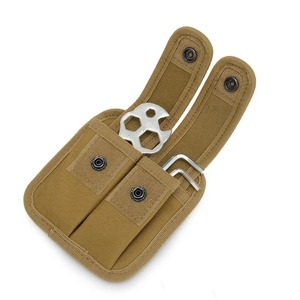 Heavy Duty Outdoor Tactical Belt Utility <b>Security</b> Canvas Oxford Pockets Pouches Multifunction <b>Equipment</b> - Product Image 3