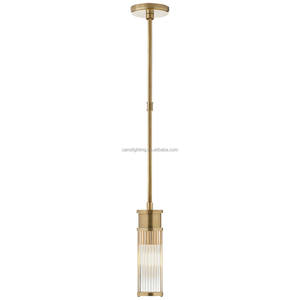 Candelabros lineales modernos simples americanos Diseñador Hogar Sala de estar Comedor <span class=keywords><strong>Allen</strong></span> Colgantes lineales medianos - Product Image 2