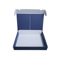 Boîtes d'expédition en carton ondulé écologiques personnalisées avec doublure en mousse gaufrée, impression intérieure personnalisée, échantillonnage rapide
