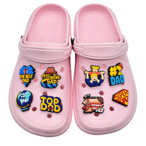 2025สินค้าขายดีรองเท้าพีวีซีของตกแต่งรองเท้าหัวเข็มขัดเครื่องประดับรองเท้าวันพ่อมีเสน่ห์สำหรับการอุดตันเสน่ห์ - Product Image 2