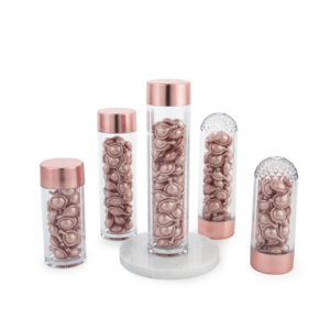 Botella de agua de medicina portátil, recipiente transparente personalizado de alta calidad con Mini caja redonda para pastillas pequeñas - Product Image 5