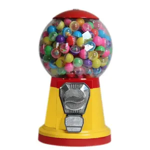 Kunden spezifischer Bouncy Ball Gumball Candy Machine Verkaufs automat/Small Globe Metallkörper Gumball Verkaufs automat