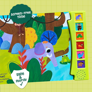 Design personnalisé <span class=keywords><strong>comptines</strong></span> multiples musique enfant chanson livre bouton poussoir fonction sonore papier et carton produit d'impression - Product Image 4