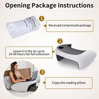 Oreiller fonctionnel en mousse à mémoire de forme pour le soutien des bras lors de l'utilisation d'un ordinateur portable/iPad - Prix d'usine personnalisé - Oreiller ergonomique lavable et fonctionnel pour le travail