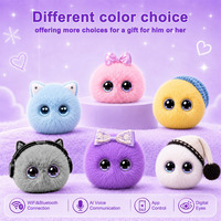 Jouet Compagnon Intelligent Interactif Vocal pour Animaux de Compagnie, Pendentif IA à Contrôle par Application ODM, Poupée en Peluche Douce avec Retour Tactile, Jouet Robot IA pour Animaux