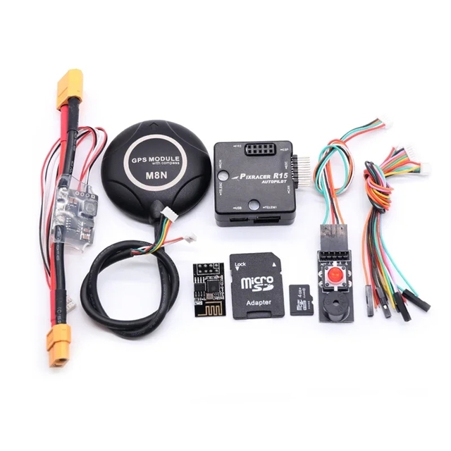 B-CUBE Pixracer R15 Autopilot XRacer PX4 Pixhawk Flight Controller With M8N GPS Drone Quadcopter Multicopter RC Tool