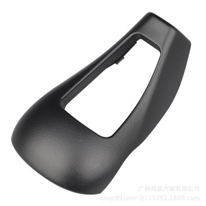 Buick Envision Verano Gear <b>Shift</b> Cover Leather Black Lower Upper <b>Knob</b> Ergonomic Fitment - Product Image 5