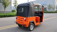 Tricycles électriques 60V pour adultes, véhicule taxi à 3 roues, tuk-tuk à carrosserie ouverte, 4 passagers, 50-70 km/h, 200-300 kg, rickshaw 6 places