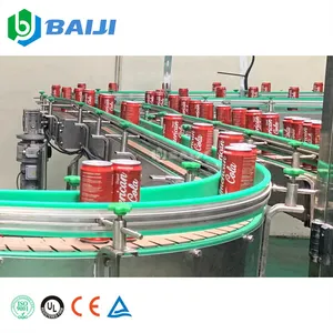 Automatic complete line aluminum can filling and sealing machine for carbonated beverage