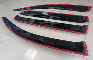 VISOR LATERAL LLUVIA ESCUDO DEFLECTOR DE VIENTO para <span class=keywords><strong>Vigo</strong></span> 2012-2014 Cabina de 4 puertas - Product Image 4