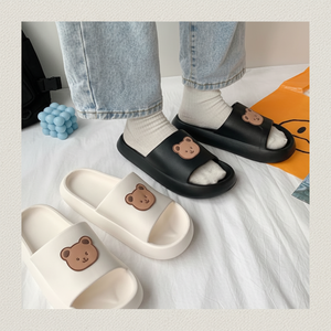 Orsacchiotto a forma di casa interna per pantofole aumento di altezza con la prevenzione del rumore morbido cuscino da ufficio per la scuola di soggiorno uso - Product Image 1