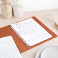 A4 Lin Vegan Cuir Lay Flat Photocard Photo Card Album Dossier de Fichiers Organisateur de Documents 3 4 Classeur à Anneaux pour Kpop Collector