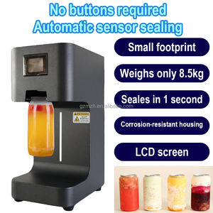 Macchina automatica per sigillare lattine intelligente MH per sigillare bottiglie e tazze sistema di inscatolamento automatico - Product Image 4