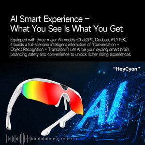 HeyCyan Smart Glasses 8MP AI Image Recognition Audio Video Recording For Cycling - Product Image 5