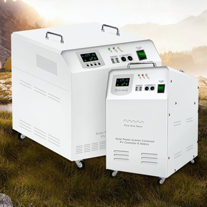 Sistema de generación de energía fotovoltaica con batería integrada Solar de alta potencia de 1000W, fuente de alimentación de almacenamiento de energía móvil portátil para exteriores - Product Image 2