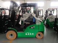 Forklift Counterbalance Listrik Lithium-ion Hangcha CPD30 3 Ton dengan Side Shifter dan Ban Solid