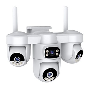 Cámara de Seguridad Solar 4G LTE Inalámbrica 4K con Doble Lente PTZ, Alimentada por Batería, Detección Humana por IA, Cámara para Exteriores - Product Image 4