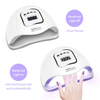 Lampe à LED pour ongles SUN X5 Max 150W haute puissance, 45 LED, sécheuse à LED professionnelle pour vernis gel, séchage rapide
