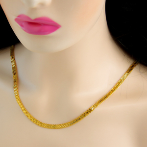 Collar de Cadena Larga de Latón con Diseño de Serpiente para Mujer, 108 cm, Estilo Simple, para Uso Diario y Fiestas - Product Image 5