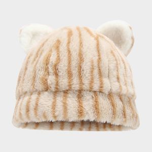 Winter Fuzzy Furry Bucket <b>Hats</b> Fluffy Fur Warm Windproof Docker <b>Hats</b> - Product Image 3