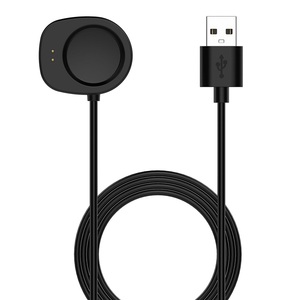 Cable de carga para reloj inteligente negro de 1m, cable magnético, repuesto de carga USB para <span class=keywords><strong>cargador</strong></span> <span class=keywords><strong>Amazfit</strong></span> 3 A2322, 1 metro - Product Image 5