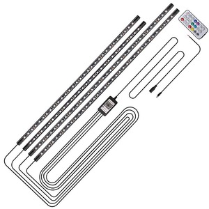 Lampe LED dynamique colorée <span class=keywords><strong>pour</strong></span> voiture, la plus vendue, avec application <span class=keywords><strong>pour</strong></span> effet de cheval au galop, bande lumineuse décorative sous châssis éblouissante - Product Image 6