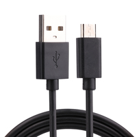 Cable Micro USB a 5 pines Micro B Cable cargador cuádruple USB Micro USB 2,0 Cables de datos de sincronización de datos