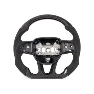 Volante de fibra de carbono Real apto para Dodge 2015 Charger Challenger volante de coche personalizado para Dodge <span class=keywords><strong>Durango</strong></span> para Jeep - Product Image 3