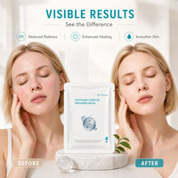 Masque Facial Réparateur au Chitosane Hydratation Intense Réparation de la Barrière Cutanée Post-Procédure Esthétique Médicale Soin Professionnel pour Salons de Beauté