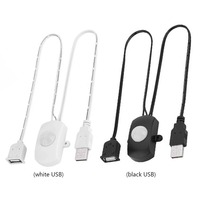 Interrupteur intelligent USB à détecteur de mouvement PIR DC 5V-24V, contrôle de l'éclairage LED par induction corporelle