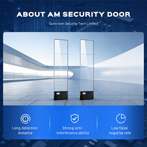 Reliable Acrylic <b>EAS</b> Alarm RF <b>System</b> for Clothing Store Anti Theft and Retail Security with Live Tracking Feature - Product Image 6