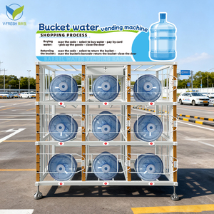 ตู้กดน้ำดื่มแบบถัง Wx-s95-9 Vfresh ไอเดียสินค้าใหม่ บริการ 24 ชั่วโมง ตู้กดน้ำดื่มแบบถังอัจฉริยะพร้อมระบบคลาวด์ - Product Image 2