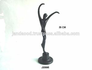 Figura Decorativa de Aluminio con Manos Saludando, Escultura Metálica con Recubrimiento en Polvo para Decoración del Hogar - Product Image 2
