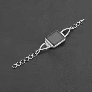 <span class=keywords><strong>Cinturino</strong></span> da polso con <span class=keywords><strong>cinturino</strong></span> in metallo con catena a diamante Bling in acciaio inossidabile per cinturini di ricambio per orologi <span class=keywords><strong>Apple</strong></span> <span class=keywords><strong>Watch</strong></span> - Product Image 3