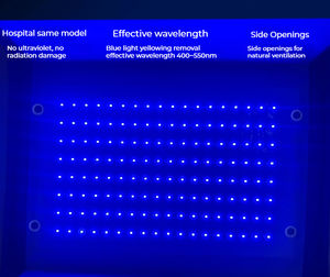 หลอดไฟ LED สำหรับการรักษาโรคดีซ่านในทารกแรกเกิด ความยาวคลื่น 420-460 นาโนเมตร แบบตั้งพื้น แสงสีฟ้า - Product Image 6