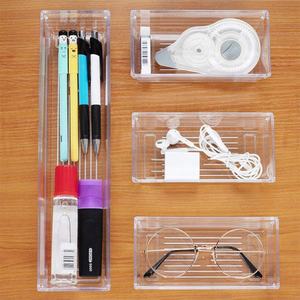 Organizadores Apilables para Maquillaje y Escritorio, Divisores de Cajones, Bandejas de Diferentes Tamaños, Exhibidores - Product Image 1
