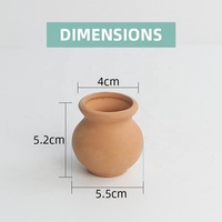 Offres Spéciales Terre Cuite Mini Pot Pleco Cave pour Crevettes et Poissons Élevage Cacher Repos Jouer Aquarium Fish Tank Accessoires