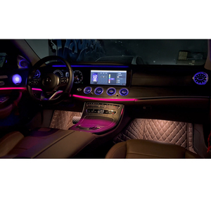 ไฟ LED ตกแต่งภายในรถยนต์ 64 สี แบบไดนามิก สำหรับ Mercedes-Benz E-Class W213 ปี 2016-2023 สร้างบรรยากาศภายใน - Product Image 2