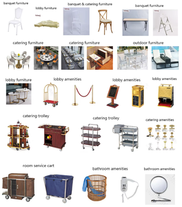 Ensemble d'accessoires de salle de bain en résine écologique bleu nacre pour hôtel, vente en gros - Product Image 6