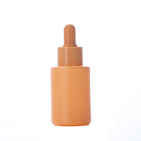 Flacon compte-gouttes à épaule plate 30 ml, finition mate, teinte personnalisée, pipette taille 20/400
