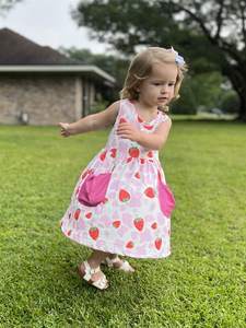 Festival del commercio 2025 Design personalizzato bambino vestito Casual di bambù Spandex traspirante abiti morbidi per le ragazze - Product Image 5